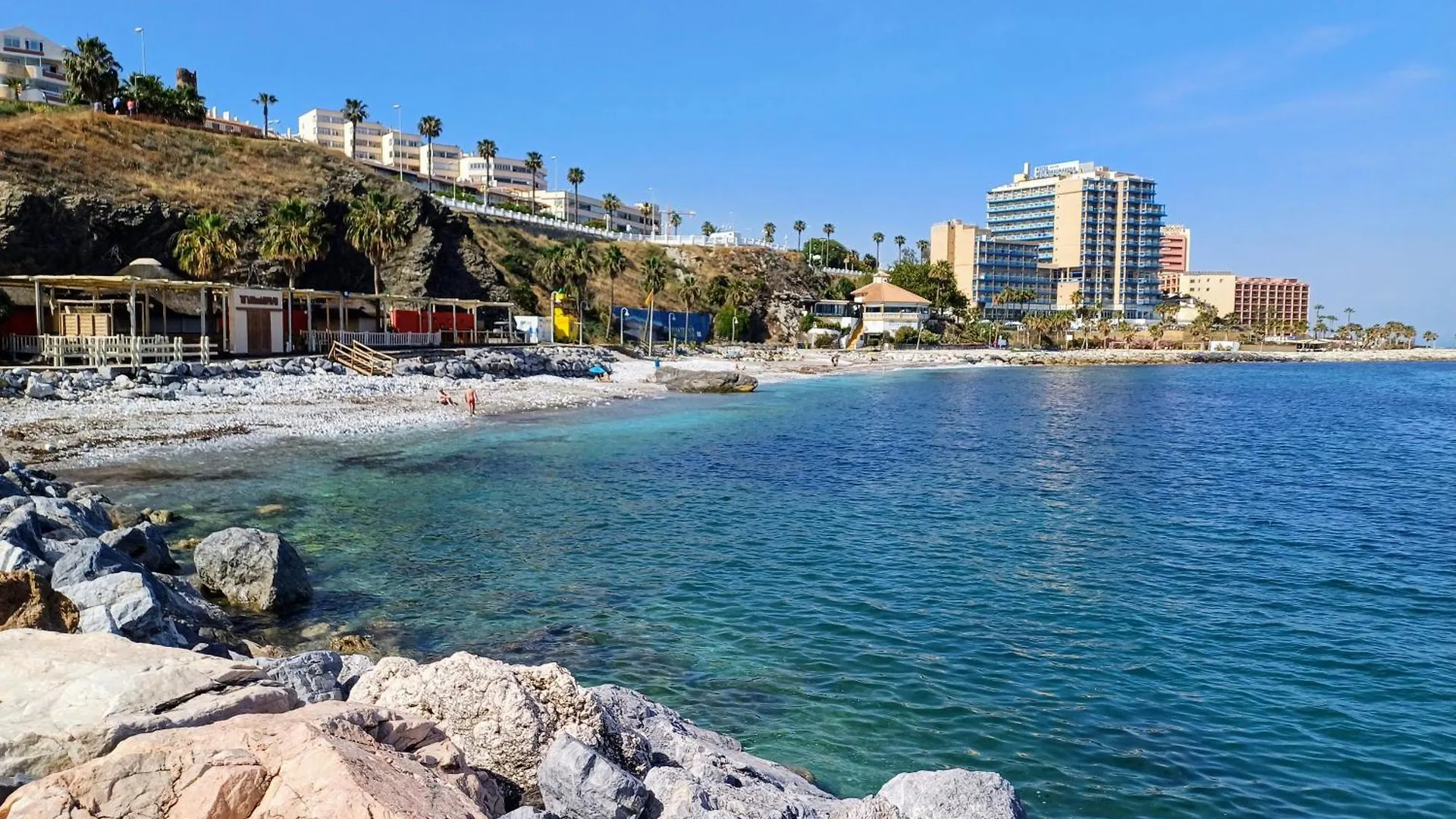 דירות Penthouse With Sea Views Benalmadena Costa ספרד